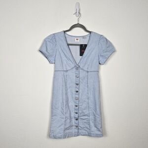 Levi's Light Blue Mini Dress